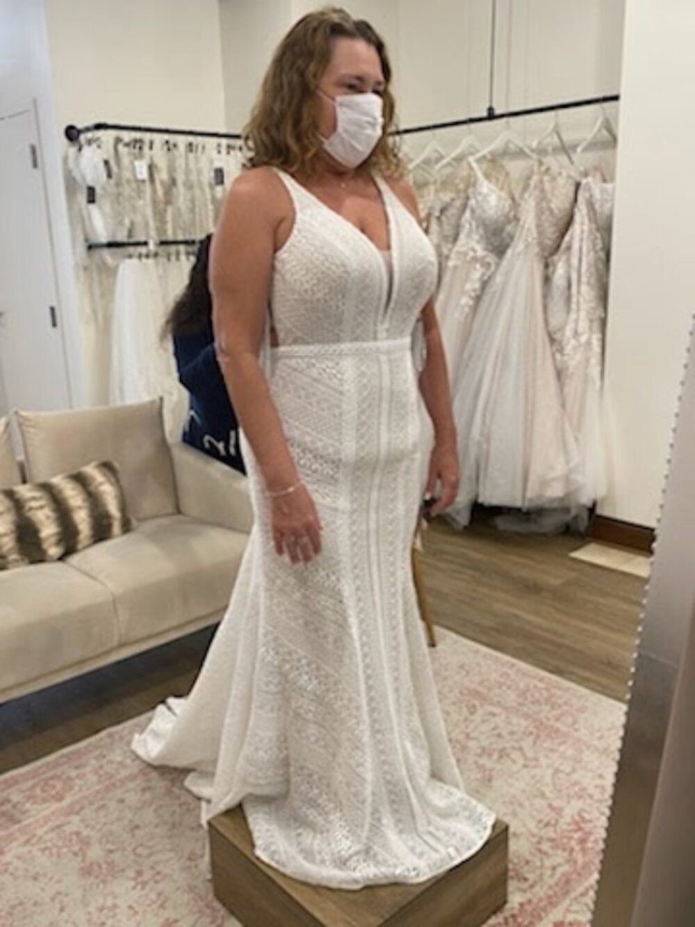 Bohemian Beach   Whit Wedding Dress.